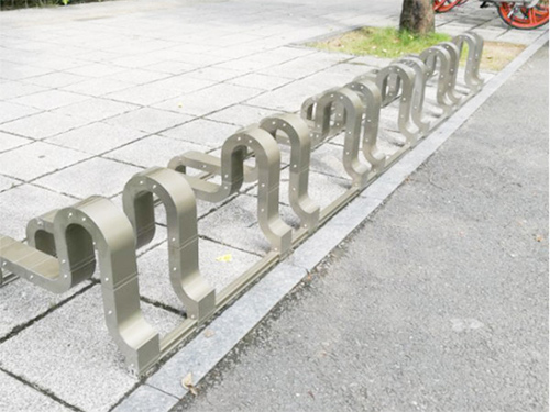 广州卡位式自行车停车架